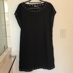 Black DKNYC shift dress